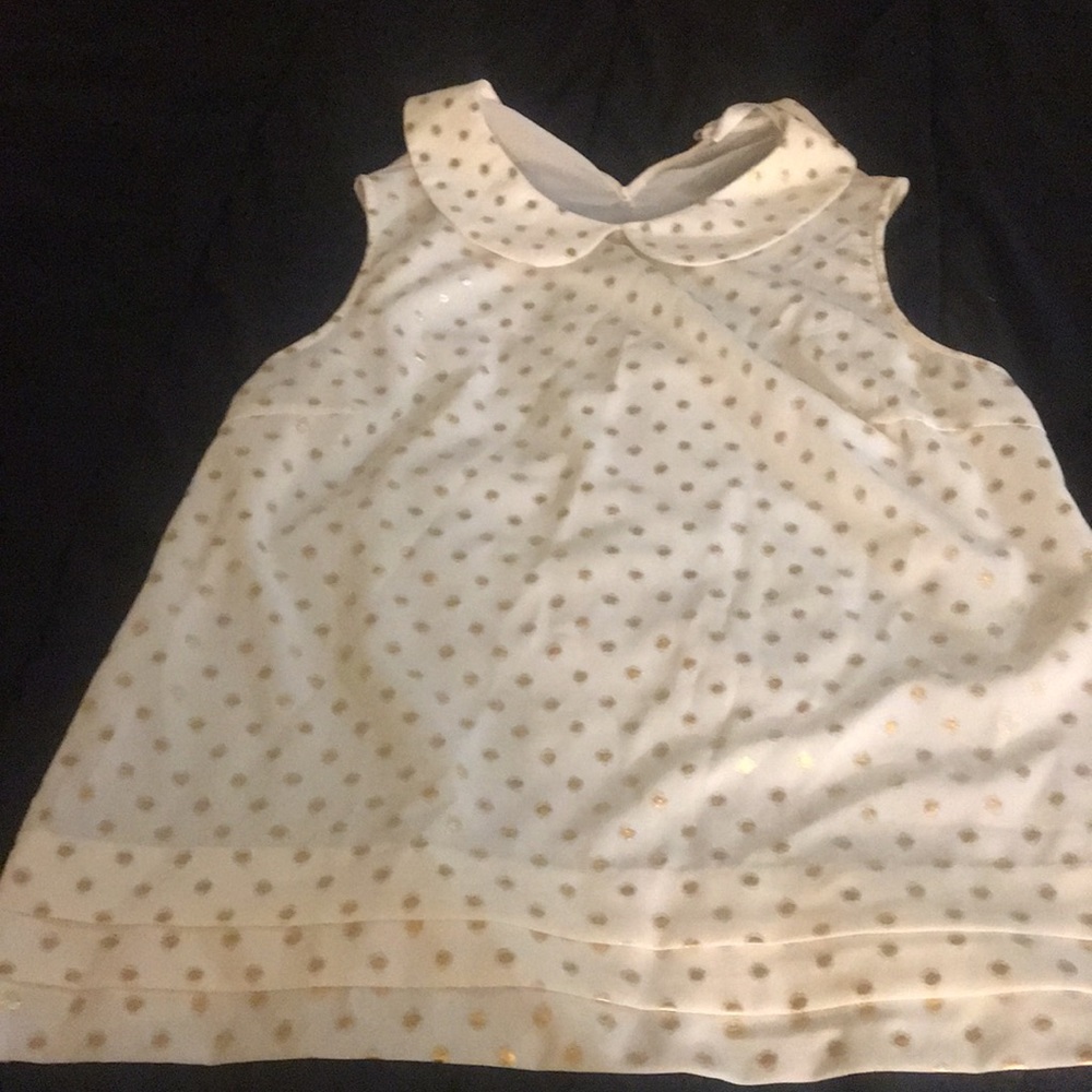 Polkadotted tank top